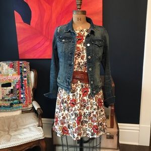 ModCloth | Moon floral dress size small